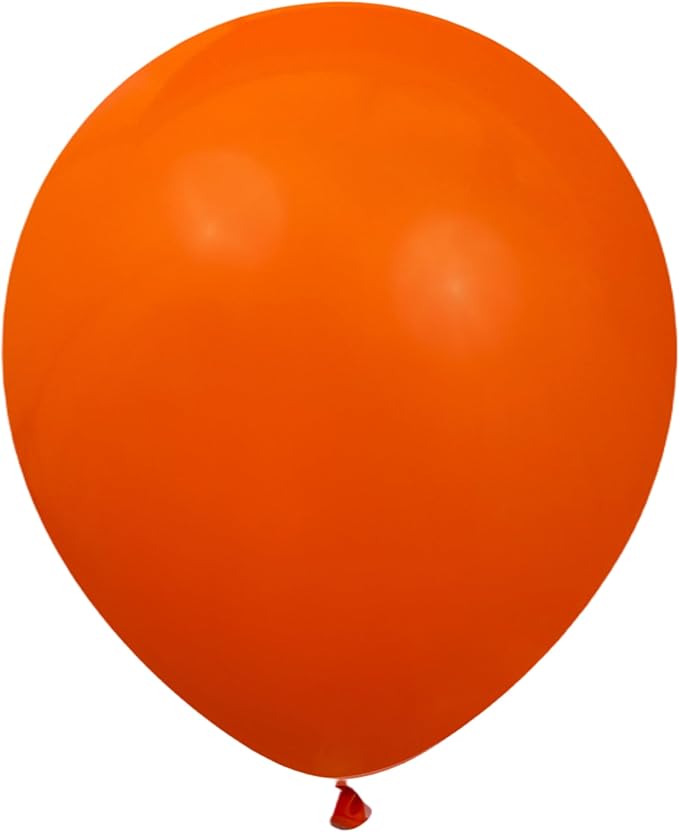 Orange Balloons 50 Pack, 12 Inch Orange Latex Balloons For Birthdays, Halloween, Weddings, Baby Showers, Holidays