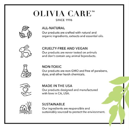 Olivia Care Hand Soap - Infused with Sage & Tea Tree Oil & Rosemary Mint Fragrance, Cleansing, Germ-Fighting, Moisturizing Hand Wash for Kitchen & Bathroom - 18.5 fl