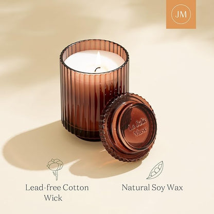 LA JOLIE MUSE Tomato & Vine Candle, Scented Candle Gifts for Women&Men, Natural Soy Candles for Home Scented, Long Burning Luxury Jar Candle, 11oz