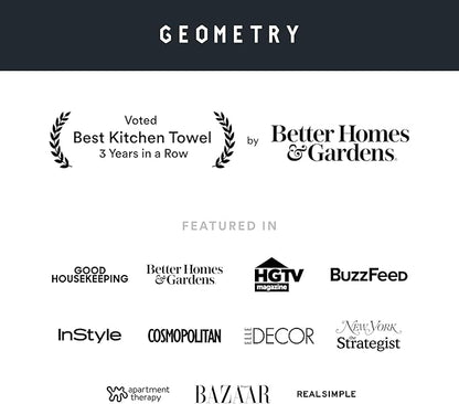 GEOMETRY Kitchen Tea Towels - Quick Dry Microfiber Dish Towels for Kitchen Roses for You, 18" x 30" 2 Pack
