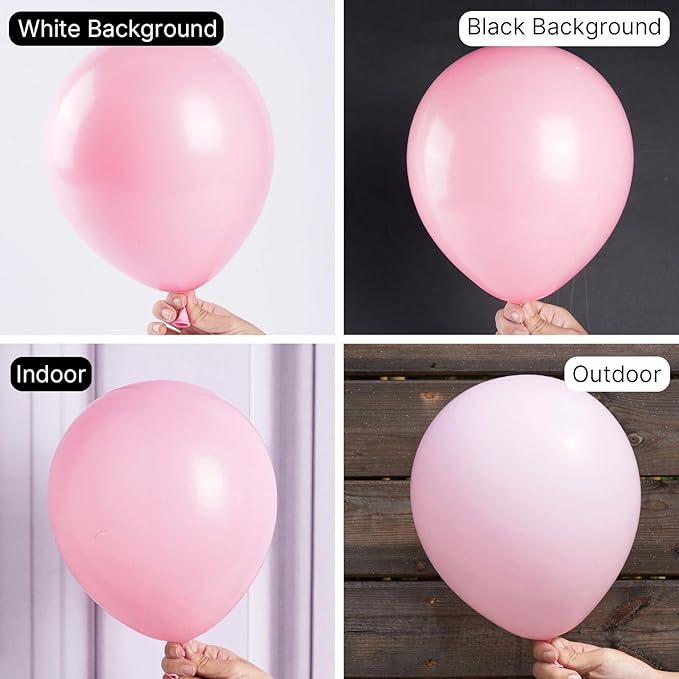 PartyWoo Light Pink Balloons 50 pcs 12 Inch Pastel Baby Pale Pink Latex Balloons for Baby Shower Gender Reveal Valentine's Day Engagement Wedding Princess Birthday Party Decorations Pink-Y48