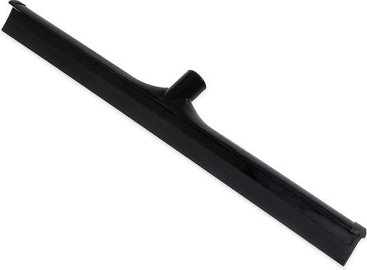 SPARTA 3656803 Plastic Floor Squeegee, Shower Squeegee, Heavy Duty Squeegee With Rubber Blade For Windows, Glass, Shower Doors, Floors, Windshields, 24 Inches, Black, (Pack of 6)