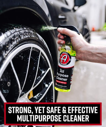Adam's Polishes All Purpose Cleaner (16oz) - Professional Heavy Duty Industrial Cleaner & Degreaser | Cuts Heavy Grease & Tar | Car Detailing, Tire Cleaner, Engine Cleaner, Wheel Cleaner