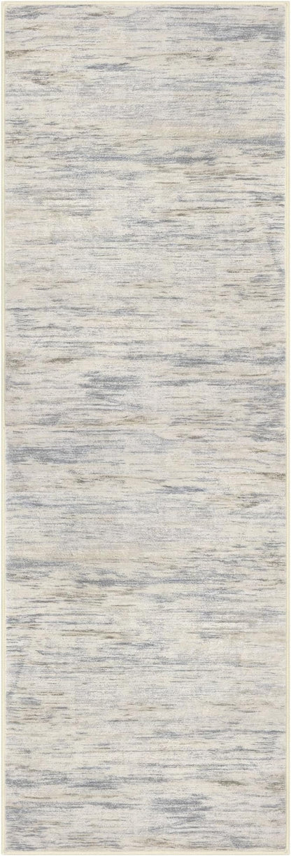 2x6 Modern Abstract Runner Rug for Hallways, Gray Beige Neutral Multi Super Soft Hallway Decor Kitchen Rugs with Non-Slip, Non-Shedding Washable Runners for Entryway Laundry Indoor