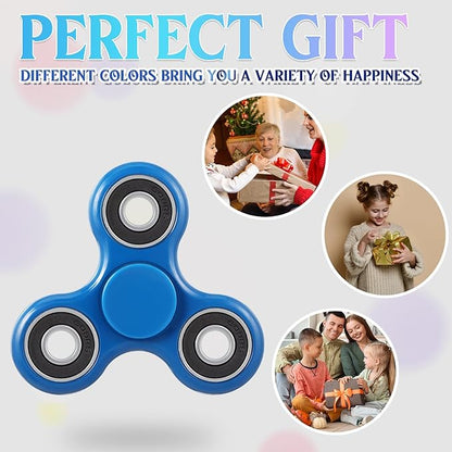 Fidget Spinner Toy Bulk Sensory Fidget Toy for Adults Kids Party Favors Classroom Prizes Gift Bag Fillers Stress Relief(Morandi,102 Pcs)
