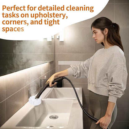 Fit Dupray Triangle Bonnets for Steam Mop Pads - Reusable Microfiber Pads for Cloth，Cortain，Carpet，Floors, Tiles, Grout & Detailed Cleaning，Compatible with Dupray Steam Cleaner McCulloch awasky
