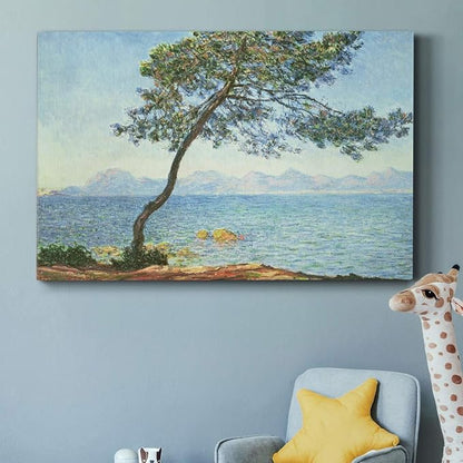 Wexford Home Home Decor Landscape Canvas Wall Art Abstract Floral Painting Modern Pictures Artwork Decoration for Living Room Kitchen Bathroom Office, Ready to Hang, estérel mountains, 24x36