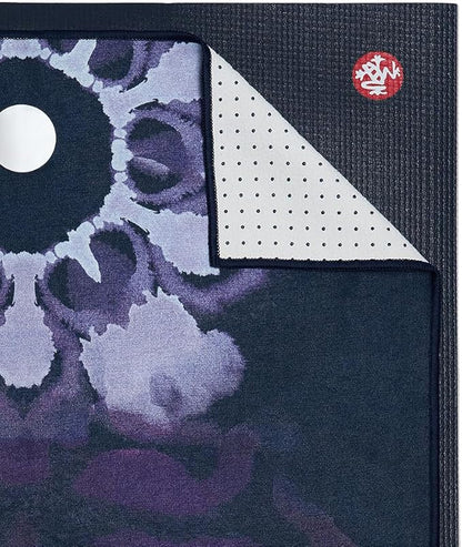 Manduka Yogitoes Hot Yoga Mat Towel - 71" | Moisture Activated Grip | Patented Silicone Nubs | Highly Absorbent, Durable & Easy Care | Made from Recycled Materials | 71 x 24 Inches