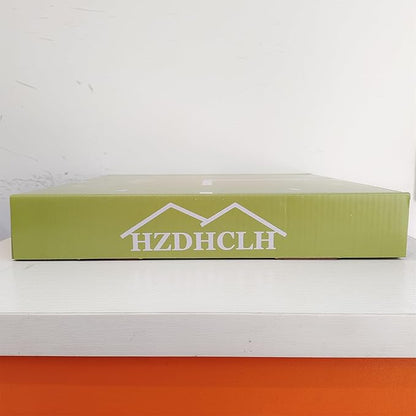 HZDHCLH Wall Clocks Battery Operated,12 inch Silent Non Ticking Modern Wall Clock for Living Room Bedroom Kitchen Office Classroom Decor (Olive Green and Gold)
