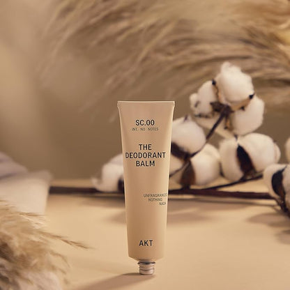 AKT Deodorant Balm 1.7 Fl Oz, Natural Deodorant for Men and Women, Award-Winning, Multi-use, Fragrance Free Cream Deo Without Aluminum, Suitable for Sensitive Skin, Plastic Free, All Genders