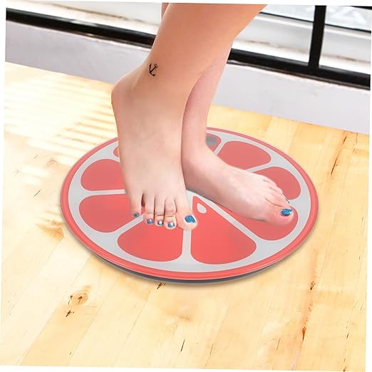 Creative Cartoon Watermelon Weight Scale Small Digital Body Scale with Non-Slip Feet Automatic Activation Compact Design for Home Bathroom Bedroom Use