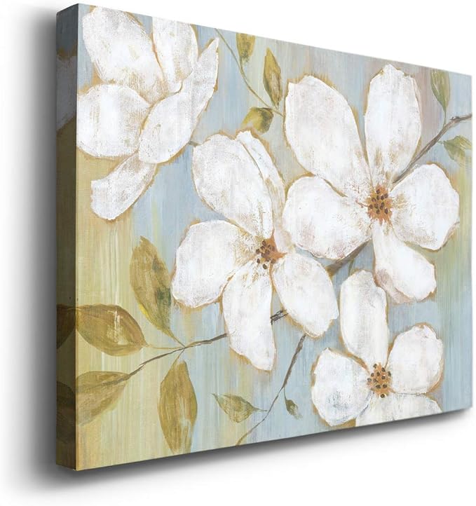 Home Decor Landscape Canvas Wall Art Abstract Floral Painting Modern Pictures Artwork Decoration for Living Room Kitchen Bathroom Office, Ready to Hang