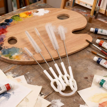 Bottle Cleaning BrushesStraw Cleaner Brush Extend, Long Straw Cleaner Brush Set, Straw Cleaner Brush Extend, 5 Set of Bottle Brush Flexible Cleaning Brushes Kitchen Nylon Multifunction