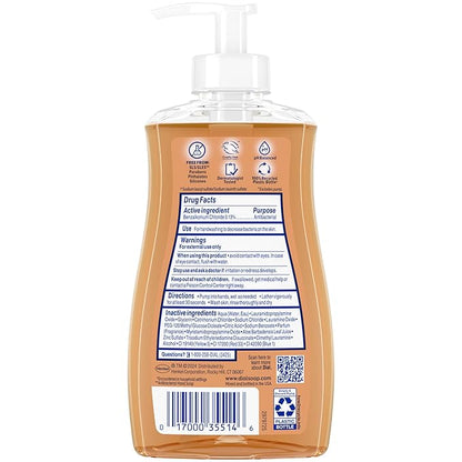 Dial Antibacterial Defense Liquid Hand Soap + Aloe, Sandalwood & Vanilla Scent, 11 Fl Oz (Pack of 12), Dermatologist-Tested Hand Wash, Gentle Formula