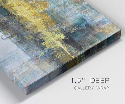 Wexford Home Home Decor Landscape Canvas Wall Art Abstract Floral Painting Modern Pictures Artwork Decoration for Living Room Kitchen Bathroom Office, Ready to Hang, 32x48