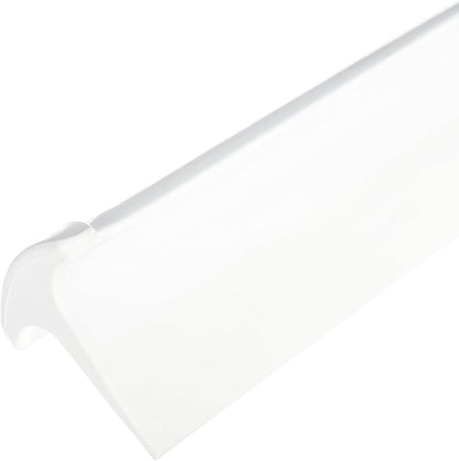 SPARTA 3656702 Plastic Floor Squeegee, Shower Squeegee, Heavy Duty Squeegee With Rubber Blade For Windows, Glass, Shower Doors, Floors, Windshields, 20 Inches, White, (Pack of 6)