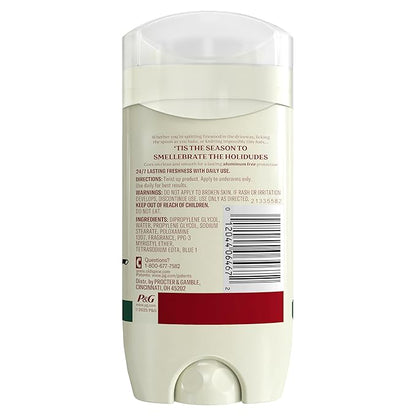 Old Spice Aluminum Free Deodorant for Men, Holidudes Limited Edition, 24/7 Holiday Freshness, Odor Protection, Stocking Stuffer, Lumbersnack with Fresh Pine Scent, 3.0 oz