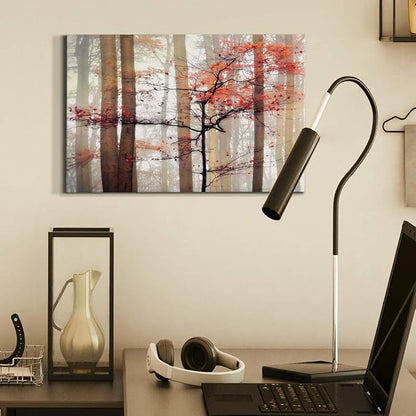 Home Decor Landscape Canvas Wall Art Abstract Floral Painting Modern Pictures Artwork Decoration for Living Room Kitchen Bathroom Office, Ready to Hang