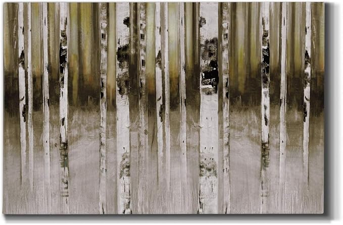 Home Decor Landscape Canvas Wall Art Abstract Floral Painting Modern Pictures Artwork Decoration for Living Room Kitchen Bathroom Office, Ready to Hang