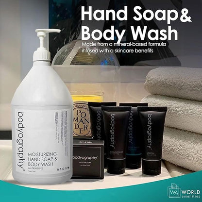 World Amenities Bodyography Hand Soap and Body Wash
