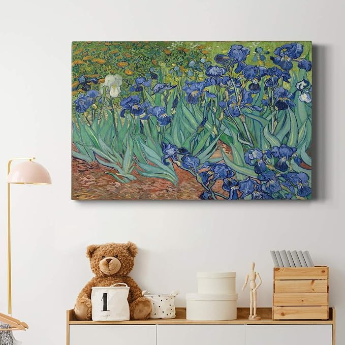 Wexford Home Home Decor Landscape Canvas Wall Art Abstract Floral Painting Modern Pictures Artwork Decoration for Living Room Kitchen Bathroom Office, Ready to Hang, 24x36