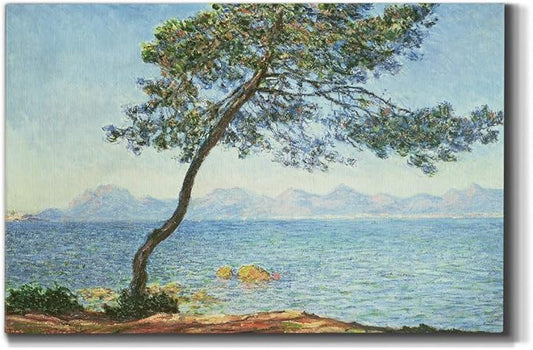 Wexford Home Home Decor Landscape Canvas Wall Art Abstract Floral Painting Modern Pictures Artwork Decoration for Living Room Kitchen Bathroom Office, Ready to Hang, estérel mountains, 24x36
