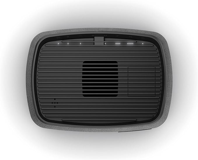 Stadler Form humidifier Karl, quiet powerful evaporator for humidifying rooms of up 1076 square feet, with 4 humidification levels and controllable via an app, black