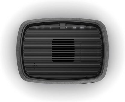 Stadler Form humidifier Karl, quiet powerful evaporator for humidifying rooms of up 1076 square feet, with 4 humidification levels and controllable via an app, black