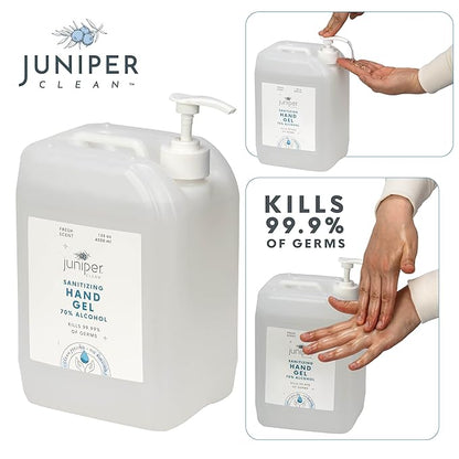 Hand Sanitizer Gel with 70% Alcohol 1.06 Gallon with Pump