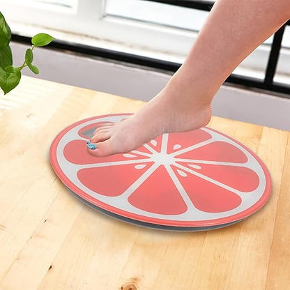 Creative Cartoon Tempered Digital Weight Scale with Body Compact Mini Summer Fruit Design for Bathroom and Travel Use Accurate Human Weight Measurement
