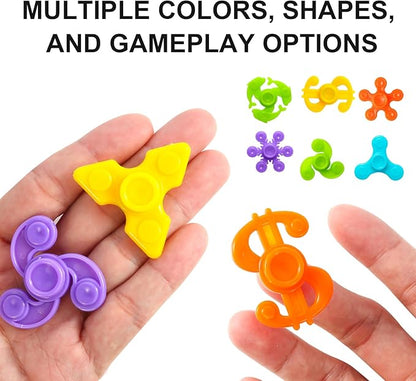 40PCS Fidget Spinners Bulk-Mini Fidget Spinner Toys for Kids Teens Adults Birthday Party Favors,Return Gifts,Goodie Bags Stuffers,Party Games,Classroom Rewards Carnival Prizes