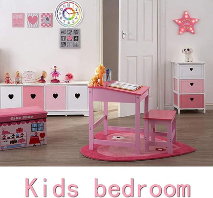 Time Teaching Clock 12 Inch Silent Wall Clock for Kids Learning Time, Silent Non-Ticking Quartz Decorative Wall Clock for Teacher's Classrooms Or Children's Bedrooms