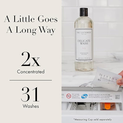 The Laundress Delicate Wash, Double Concentrated, Lady Scent, Detergent Delicate, Lingerie & Silk Detergent, Lingerie Wash, 16 Fl Oz