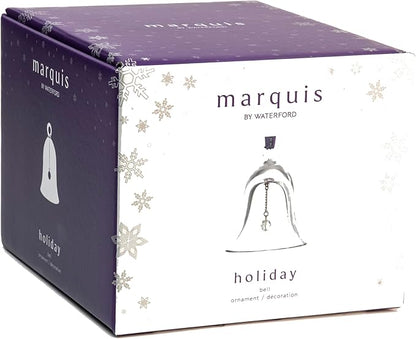 Marquis by Waterford Personalized 2025 Holiday Bell Ornament, Custom Engraved Crystal Bell Christmas Ornament for Chistmas Tree, Holiday Decoration