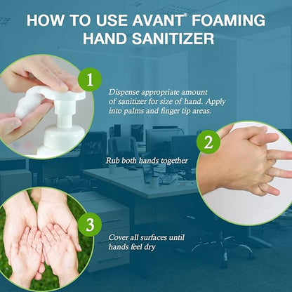 Avant FOAMING HAND SANITIZER (2 pack 18 oz.)