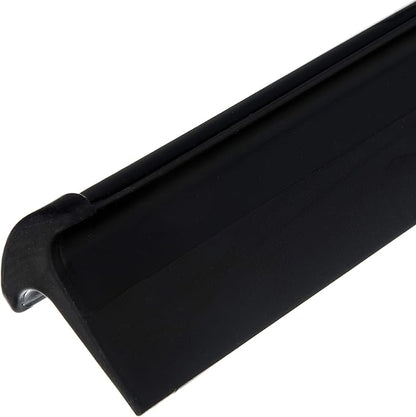 SPARTA 3656803 Plastic Floor Squeegee, Shower Squeegee, Heavy Duty Squeegee With Rubber Blade For Windows, Glass, Shower Doors, Floors, Windshields, 24 Inches, Black