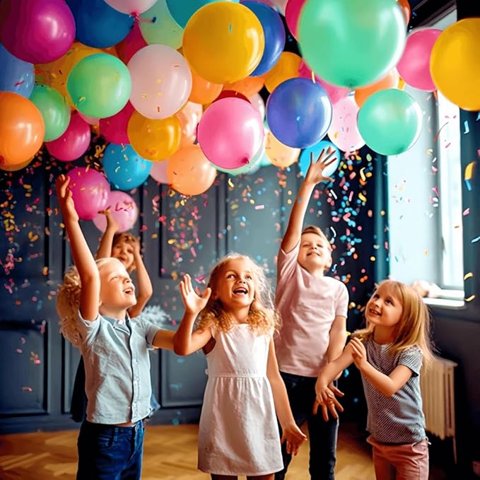 600 Pcs Balloons 15 Kinds Colors 12 inch Latex Rainbow Party Balloon Bulk for Various Party Events Decorations