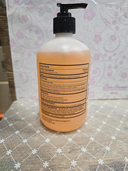 McKesson Antibacterial Liquid Hand Soap, 18 oz [Pack of 1] Pump Bottle, Clean Scent