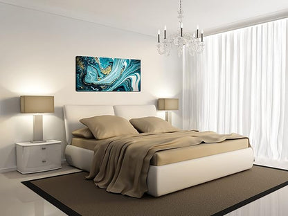 XXMWallArt FC2775 Abstract Texture Wall Art Marble Vortex Canvas Prints Painting for Living Room Bedroom Kitchen Home and Office Wall DecorWall Decor Home Decor