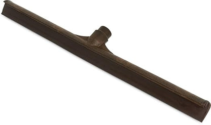 SPARTA 3656801 Plastic Floor Squeegee, Shower Squeegee, Heavy Duty Squeegee With Rubber Blade For Windows, Glass, Shower Doors, Floors, Windshields, 24 Inches, Brown