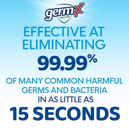 Germ-X Hand Sanitizer Spray, Non-Drying & Moisturizing with Vitamin E, Instant and No Rinse Formula, Fresh Citrus Scent, Back to School Supplies, Paraben Free, 5.5 Oz (Pack of 6)