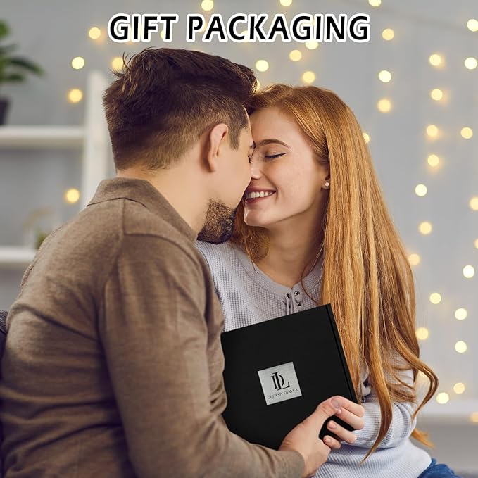 Valentine's Day Candles Gifts for Women Men, Scented Candle Set, Holiday Candle Gifts, 4Pack 28oz Soy Candles, Scents of Lemon Eucalyptus/Moroccan Amber/Magnolia & Sandalwood/Vintage Oak