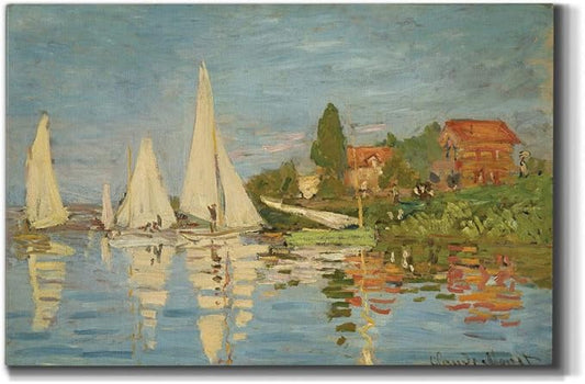 Wexford Home Home Decor Landscape Canvas Wall Art Abstract Floral Painting Modern Pictures Artwork Decoration for Living Room Kitchen Bathroom Office, Ready to Hang
