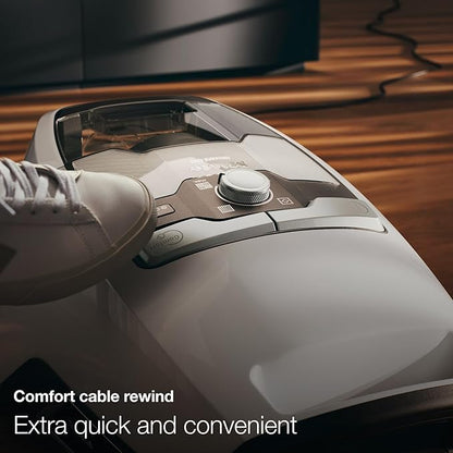 Miele Blizzard CX1 PureSuction Powerline Bagless Canister Vacuum Cleaner with AllTeQ Universal Floorhead and Parquet Twister Floorhead, 1200 W, Graphite Gray – 10829430