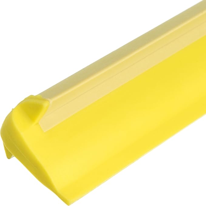 SPARTA 3656704 Plastic Foam Squeegee, Shower Squeegee, Heavy Duty Squeegee With Rubber Blade For Windows, Glass, Shower Doors, Floors, Windshields, 20 Inches, Yellow