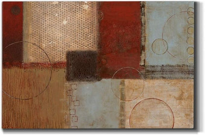 Home Decor Landscape Canvas Wall Art Abstract Floral Painting Modern Pictures Artwork Decoration for Living Room Kitchen Bathroom Office, Ready to Hang