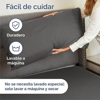 Cal King Size 4 Piece Sheet Set - Comfy Breathable & Cooling Bed Sheets Set - Hotel Luxury Bedding for Women, Men, Kids, Teens, Boys & Girls - Deep Pockets, Soft, Wrinkle Free - Oeko-Tex - Charcoal