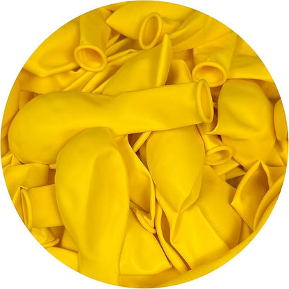 Yellow Balloons 50 Pack, 12 Inch Yellow Latex Balloons For Birthdays, Weddings, Baby Showers, Holidays