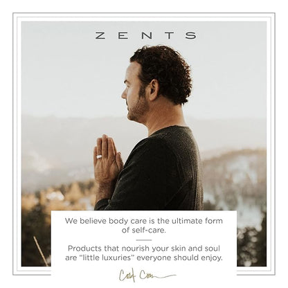 Zents Hand & Body Wash (Petal Fragrance) | Hydrating Anti-Aging Cleanser with Organic Shea Butter & Aloe for Dry Skin | Gentle & Nourishing | 10 fl oz