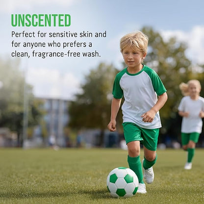 Rockin’ Green Active Wear Laundry Detergent - Unscented Laundry Detergent Powder & Odor Eliminator - Workout Clothes & Sportswear - Safe for Sensitive Skin - 90 Loads